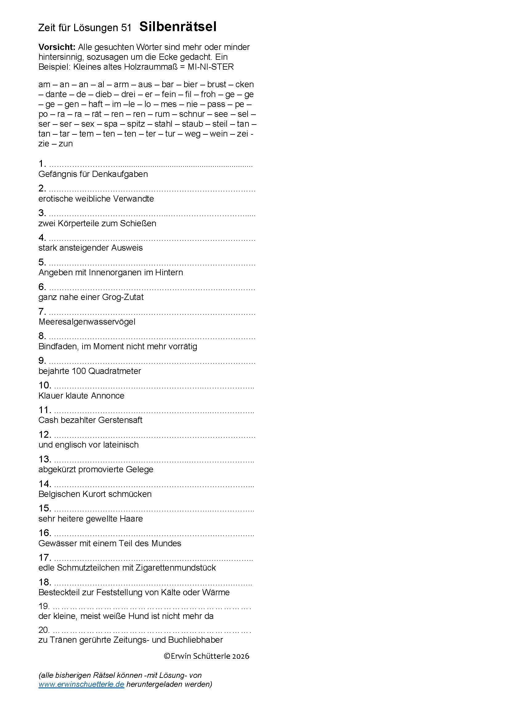 Rätsel51 UmsEck Silben